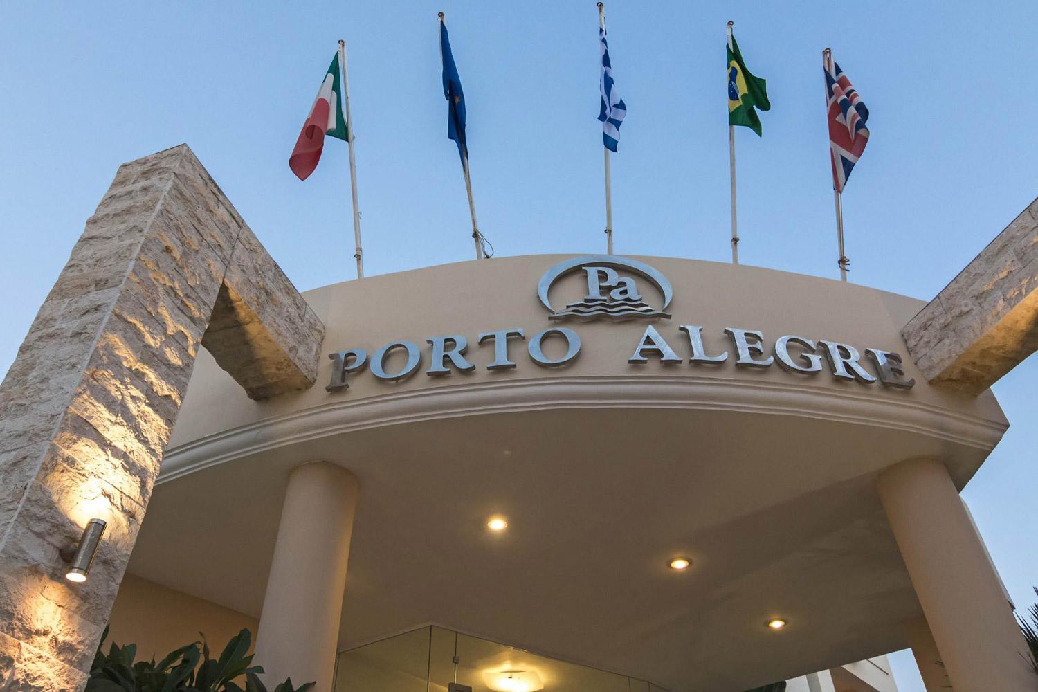 Porto Alegre Hotel Kalamaki Buitenkant foto