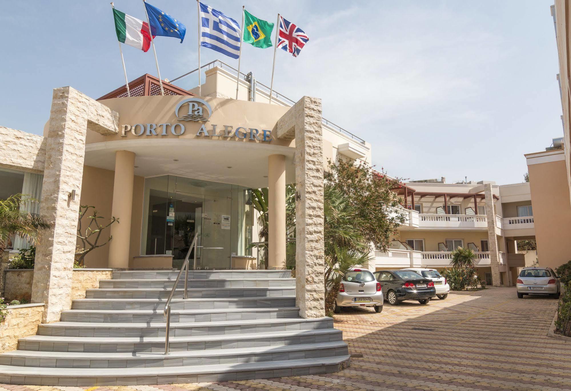 Porto Alegre Hotel Kalamaki Buitenkant foto